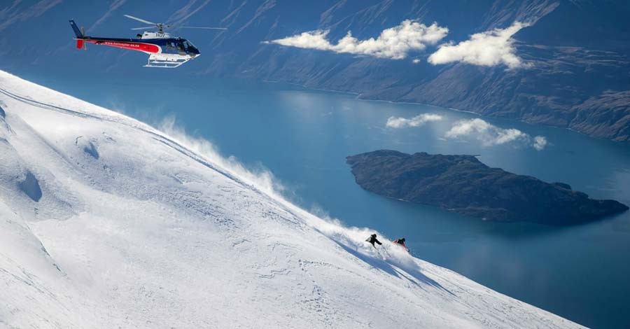 Heli ski New Zealand